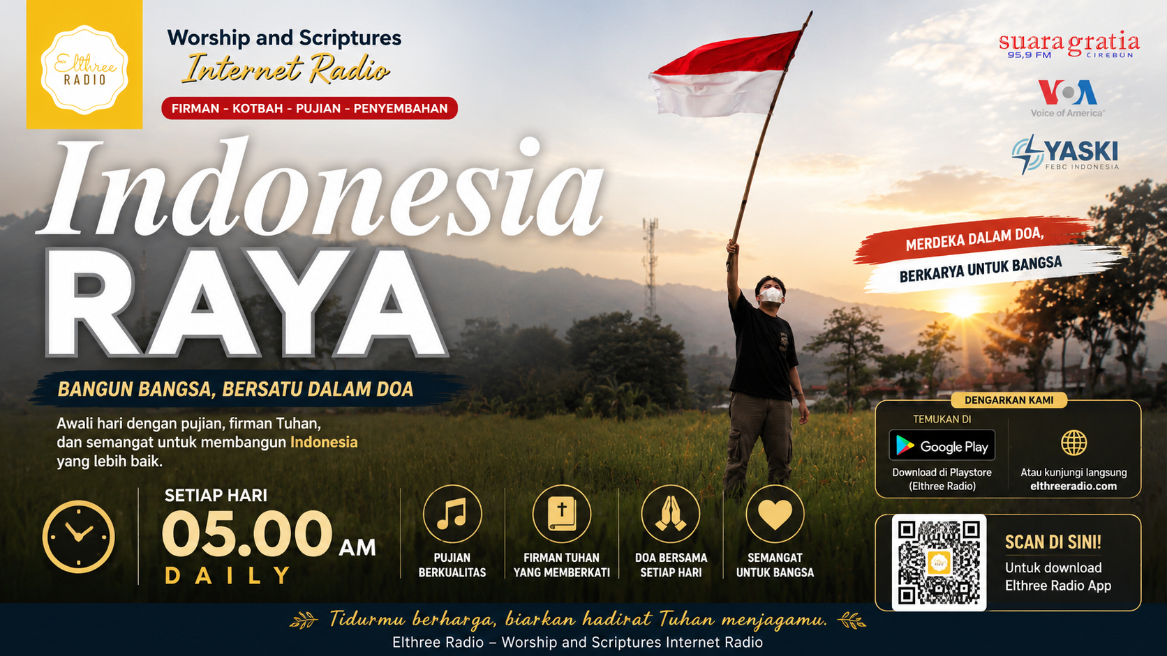 Elthree Radio - Poster Program Rohani 10